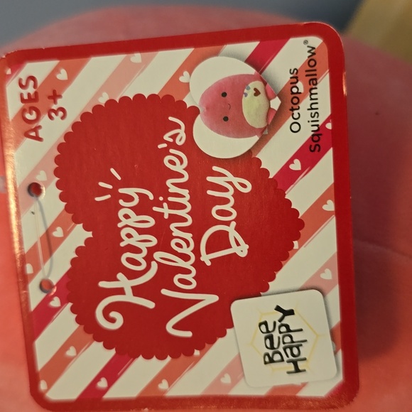 Valentines 8" Octopus Squishmallow - Picture 2 of 3